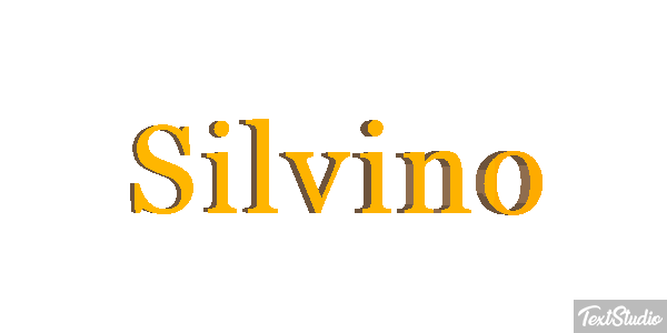 Silvino Text effect