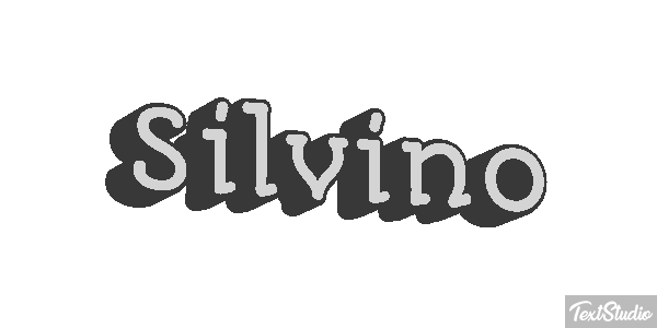 Silvino Text effect