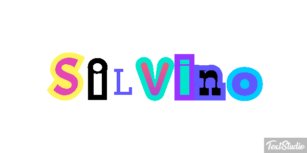 Silvino Text effect