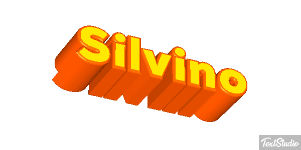 Silvino Text effect