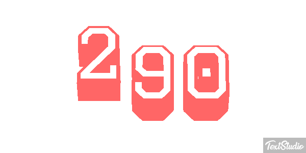 290 テキスト効果