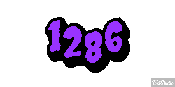 1286 Text effect