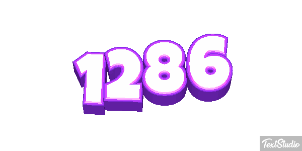 1286 Text effect