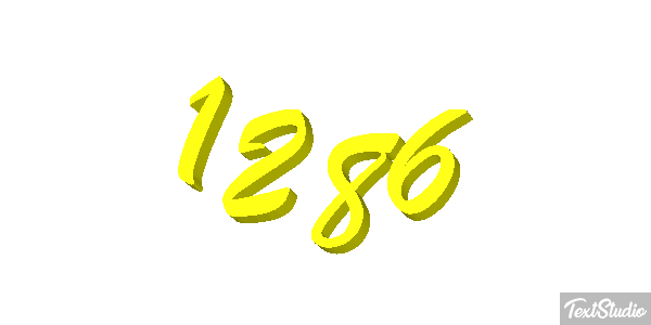 1286 Text effect