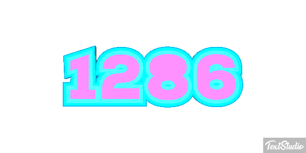 1286 Text effect