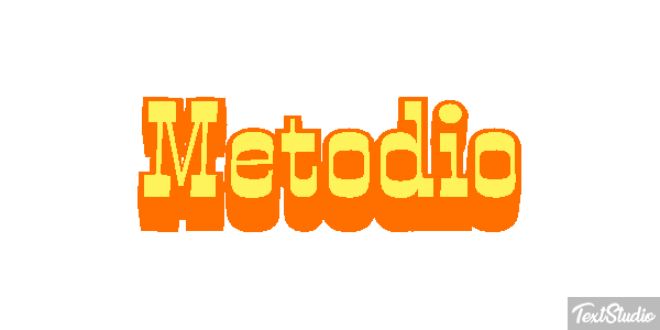 Metodio Effetto testo