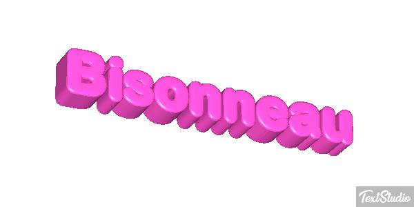 Bisonneau Текстовый эффект