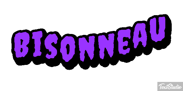 Bisonneau Текстовый эффект
