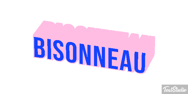 Bisonneau Текстовый эффект