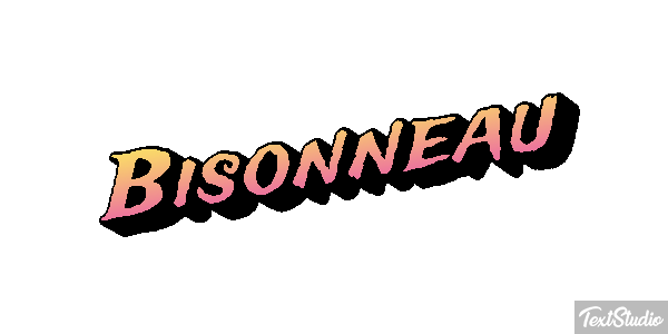 Bisonneau Текстовый эффект