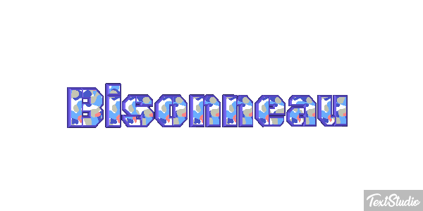 Bisonneau Текстовый эффект