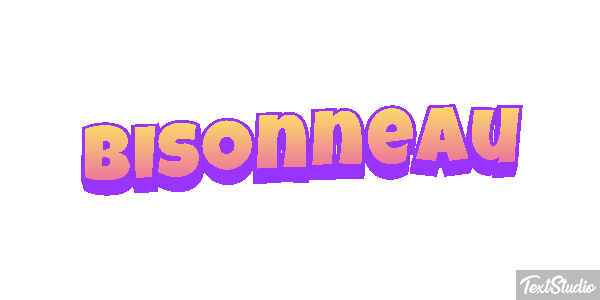 Bisonneau Текстовый эффект