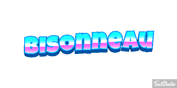 Bisonneau Текстовый эффект