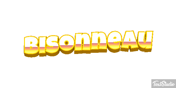 Bisonneau Текстовый эффект