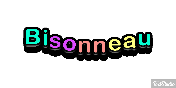 Bisonneau Текстовый эффект
