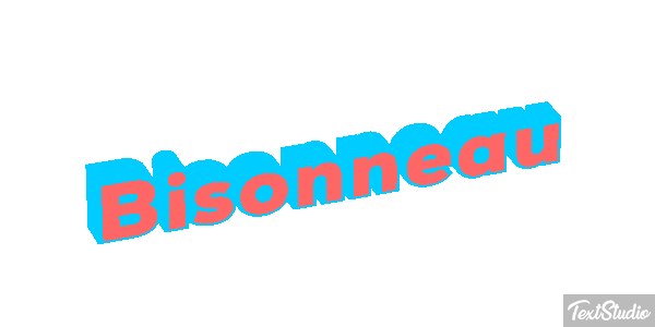 Bisonneau Текстовый эффект