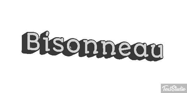 Bisonneau Текстовый эффект