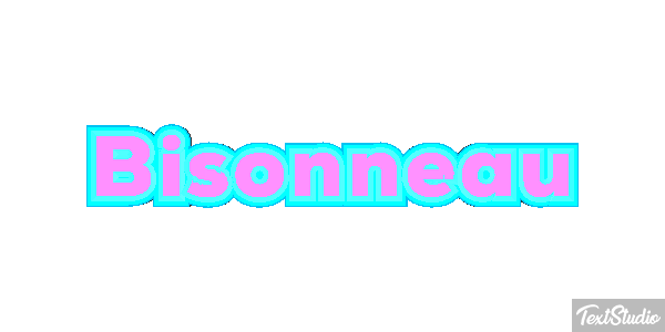 Bisonneau Текстовый эффект