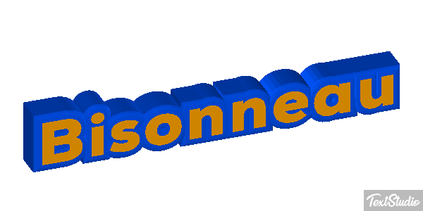 Bisonneau Текстовый эффект