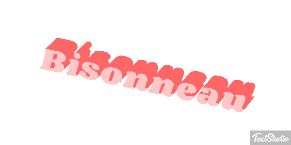 Bisonneau Текстовый эффект