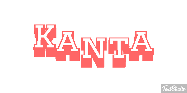 Kanta Effet de texte
