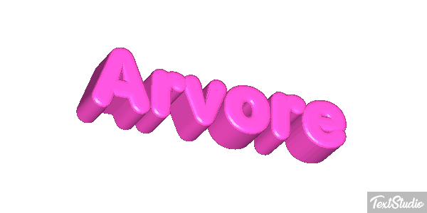 Árvore Texteffekt