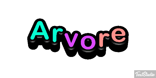 Árvore Texteffekt