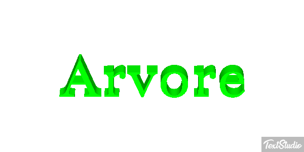 Árvore Texteffekt
