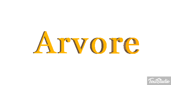 Árvore Texteffekt