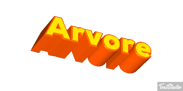 Árvore Texteffekt