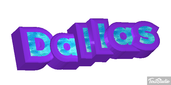 Dallas Effet de texte