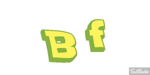 Bf Texteffekt