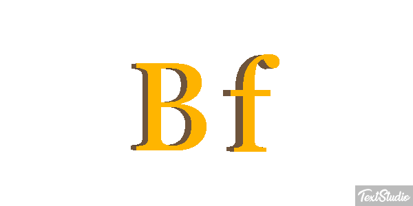 Bf Texteffekt