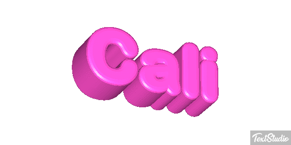 Cali Texteffekt