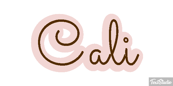 Cali Texteffekt