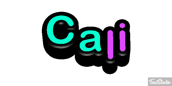 Cali Texteffekt