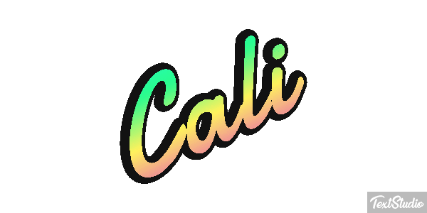 Cali Texteffekt