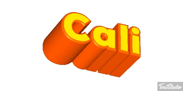 Cali Texteffekt