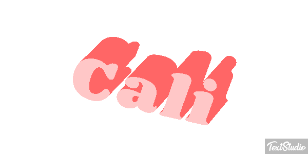 Cali Texteffekt