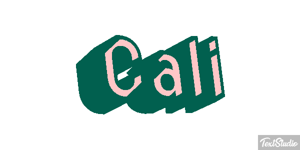 Cali Texteffekt