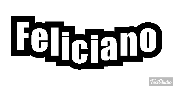 Feliciano Efecto de texto