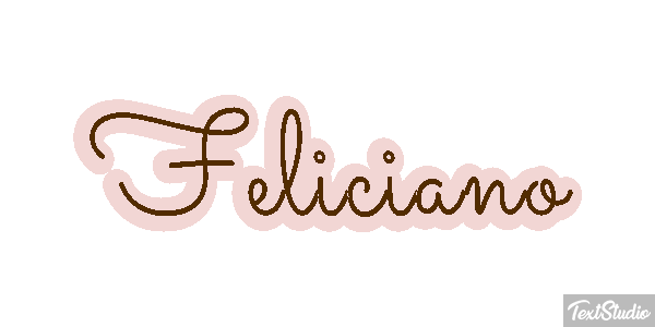 Feliciano Efecto de texto