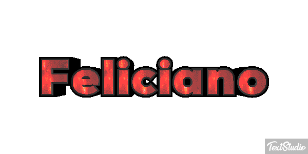 Feliciano Efecto de texto