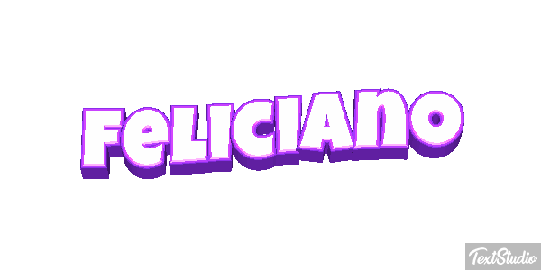 Feliciano Efecto de texto