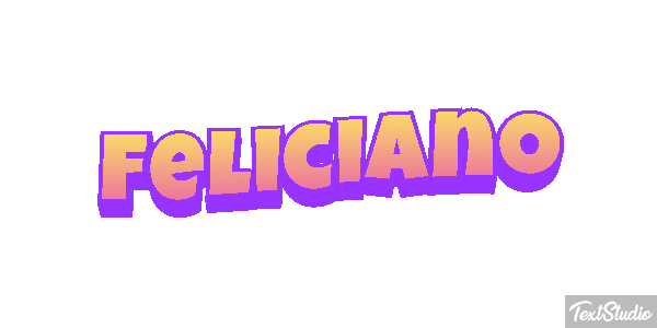 Feliciano Efecto de texto