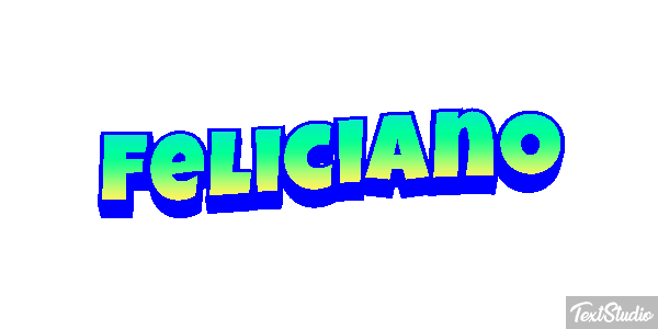 Feliciano Efecto de texto