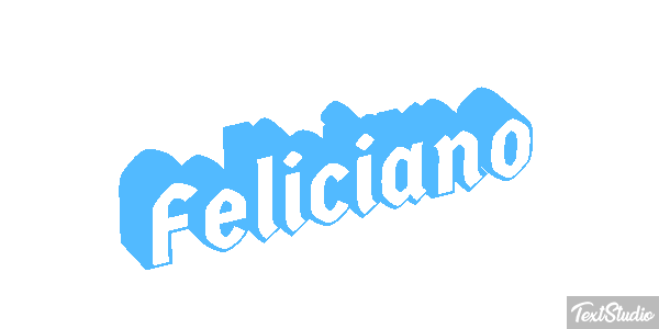 Feliciano Efecto de texto