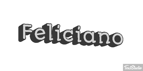 Feliciano Efecto de texto