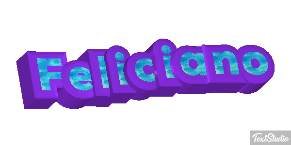 Feliciano Efecto de texto