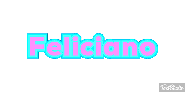 Feliciano Efecto de texto